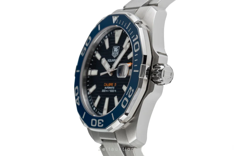 Tag Heuer Aquaracer steel automatic men's watch WAY211C.BA0928 LP: 3450EUR [2504488]