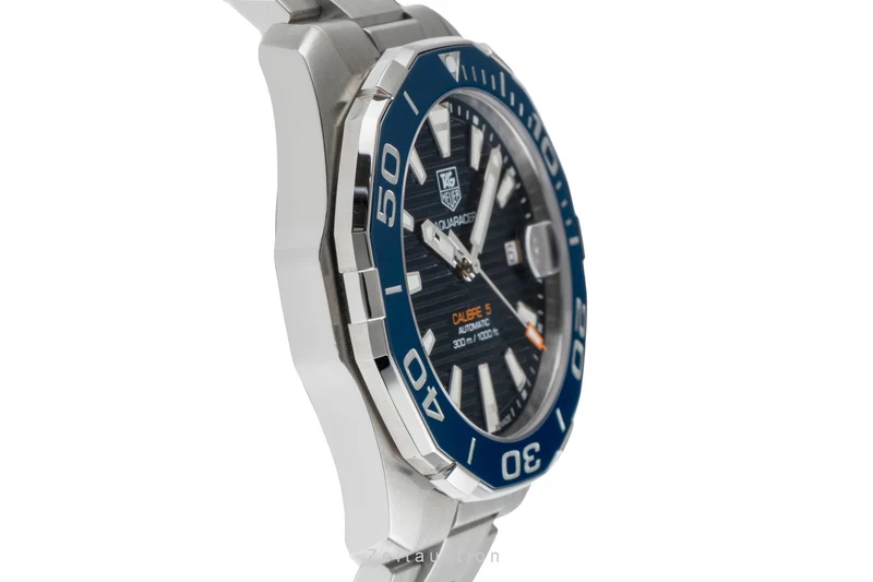 Tag Heuer Aquaracer steel automatic men's watch WAY211C.BA0928 LP: 3450EUR [2504488]