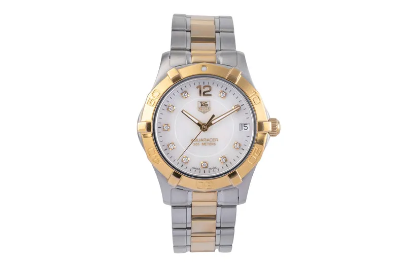 Tag Heuer Aquaracer gilt / steel quartz unisex WAF1320.BBO820 [2504984]