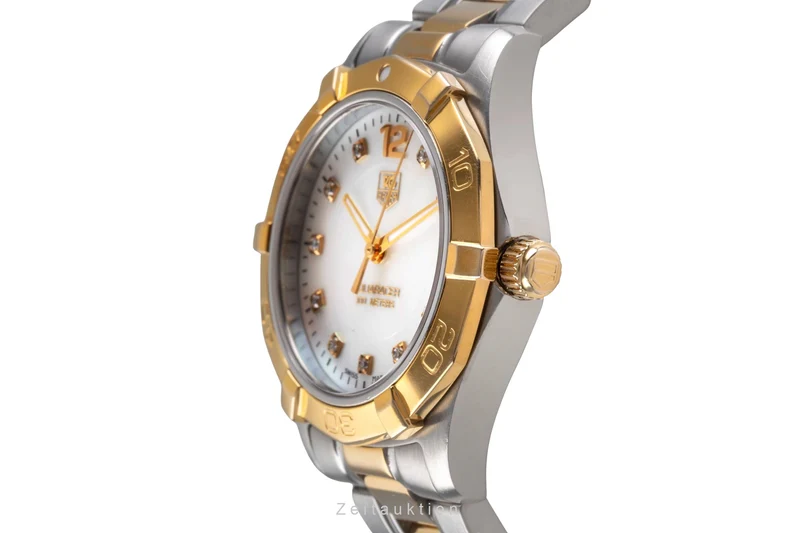 Tag Heuer Aquaracer gilt / steel quartz unisex WAF1320.BBO820 [2504984]