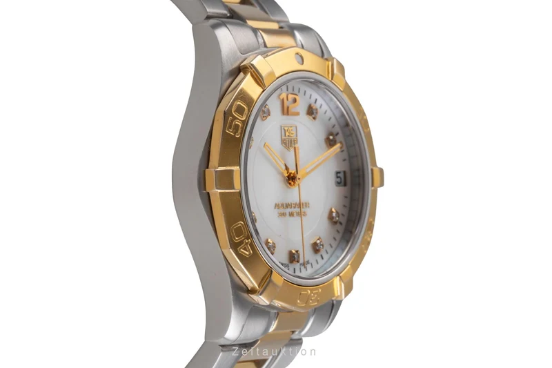 Tag Heuer Aquaracer gilt / steel quartz unisex WAF1320.BBO820 [2504984]