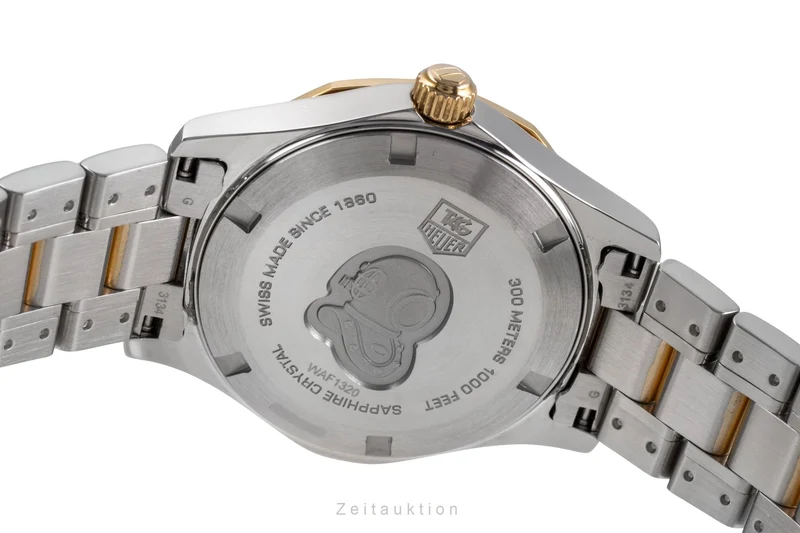 Tag Heuer Aquaracer gilt / steel quartz unisex WAF1320.BBO820 [2504984]