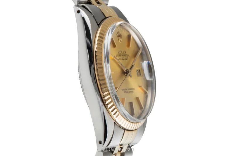Rolex Datejust steel / gold automatic men's watch 16013 [2503042]