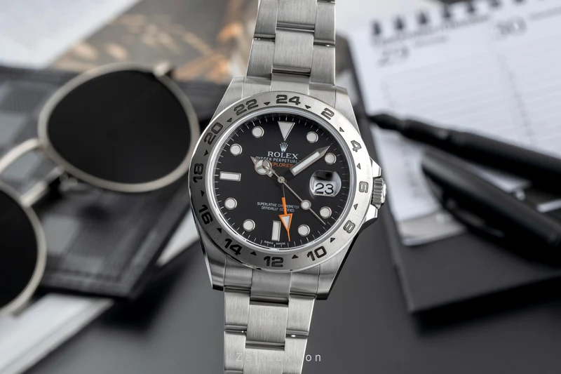 Rolex Explorer II steel automatic men's watch 216570 [2504639]