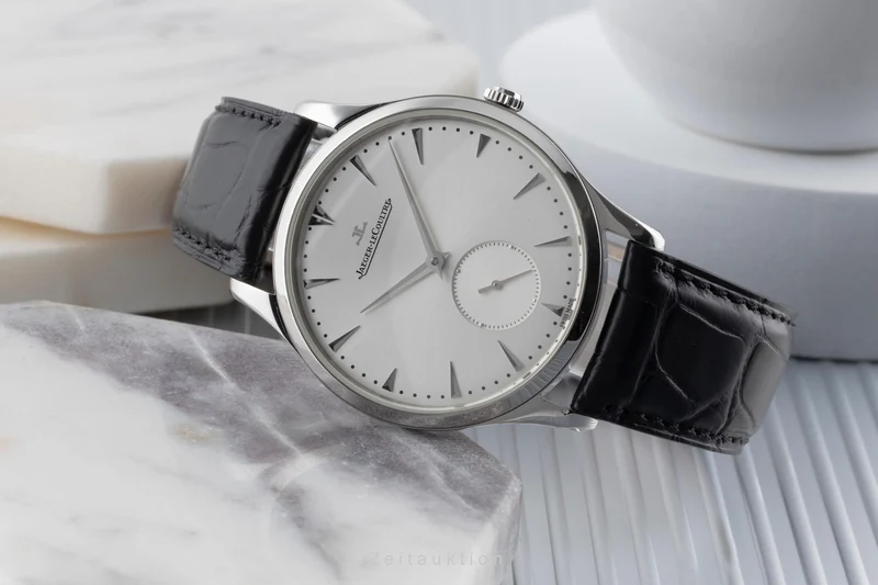 Jaeger LeCoultre Master Ultra Thin steel automatic men's watch Q1358420 , 174.8.90.S LP: 10300EUR [2504819]