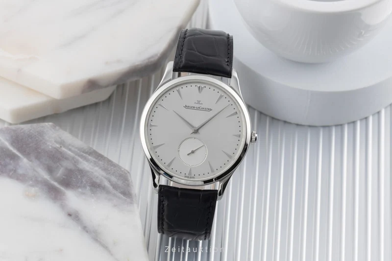 Jaeger LeCoultre Master Ultra Thin steel automatic men's watch Q1358420 , 174.8.90.S LP: 10300EUR [2504819]