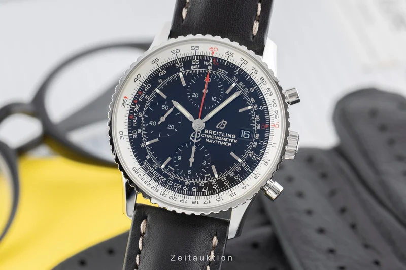 Breitling Navitimer chronograph steel automatic men's watch A13324 LP: 8950EUR [2504368]