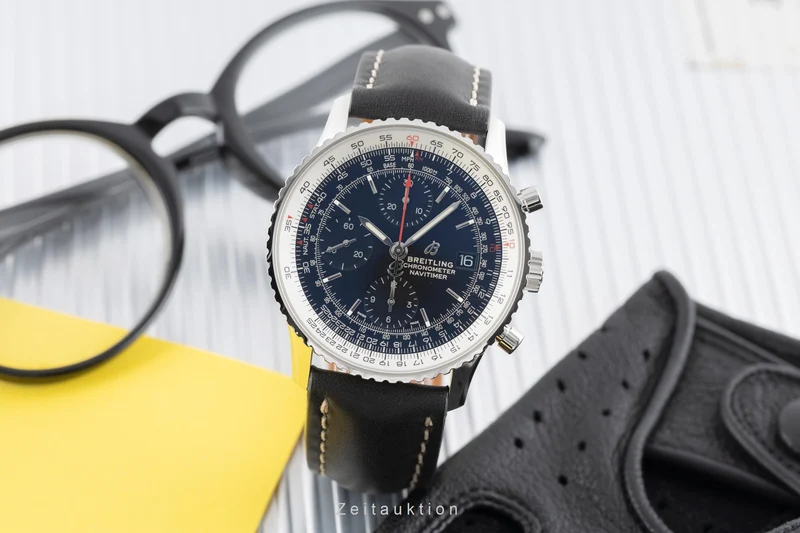 Breitling Navitimer chronograph steel automatic men's watch A13324 LP: 8950EUR [2504368]