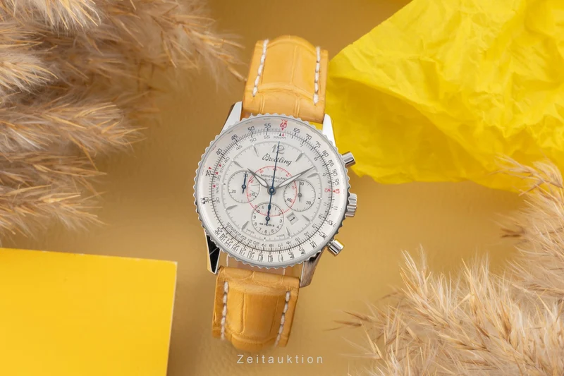 Breitling Montbrillant chronograph steel automatic men's watch A41330 [2504457]