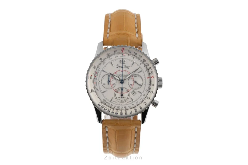 Breitling Montbrillant chronograph steel automatic men's watch A41330 [2504457]