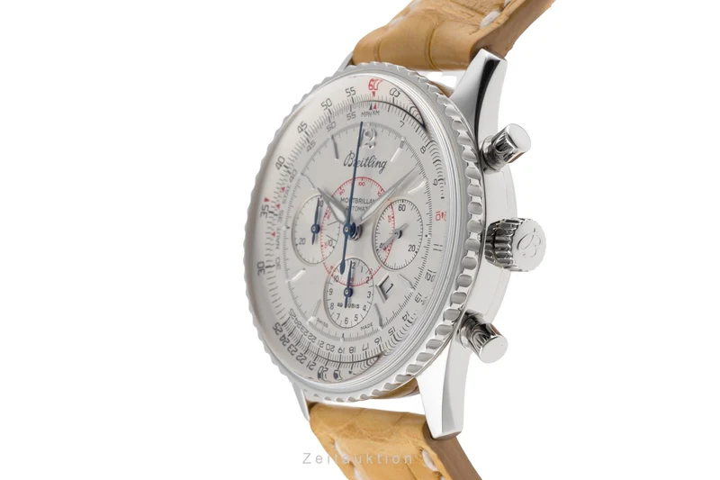 Breitling Montbrillant chronograph steel automatic men's watch A41330 [2504457]