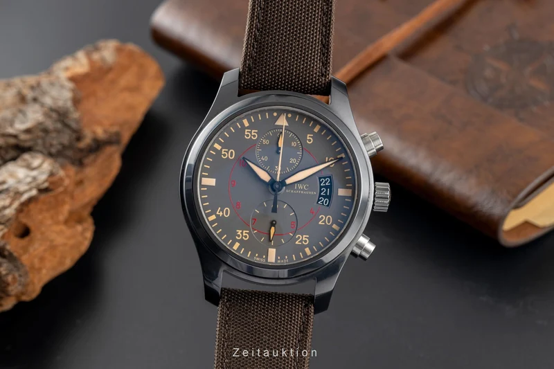 IWC Fliegerchronograph chronograph ceramic / titanium automatic men's watch IW388002 [2504054]