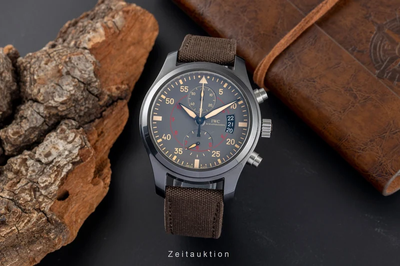 IWC Fliegerchronograph chronograph ceramic / titanium automatic men's watch IW388002 [2504054]