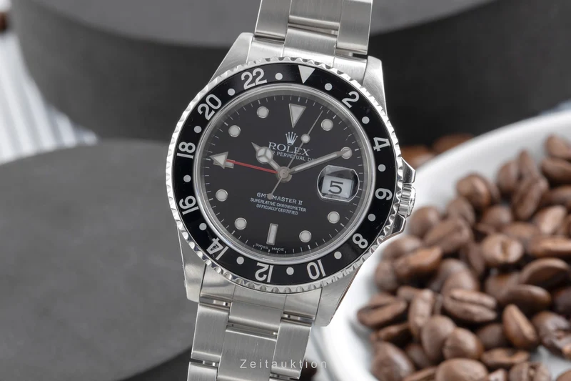 Rolex GMT-Master II steel automatic men's watch 16710 [2504919]