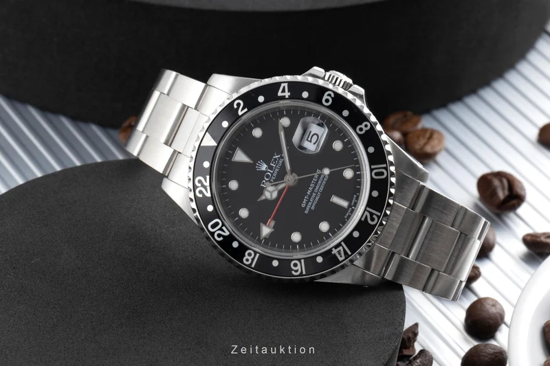 Rolex GMT-Master II steel automatic men's watch 16710 [2504919]
