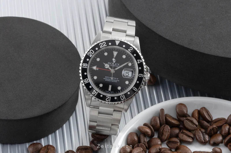 Rolex GMT-Master II steel automatic men's watch 16710 [2504919]
