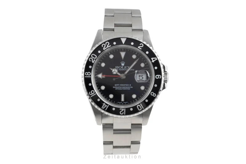 Rolex GMT-Master II steel automatic men's watch 16710 [2504919]