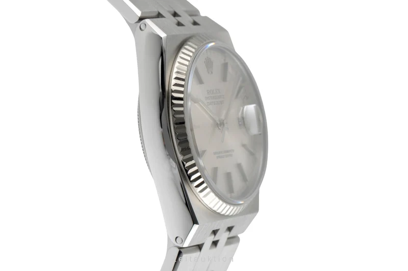 Rolex Oysterquartz steel / white gold quartz men's watch 17014 [2503996]