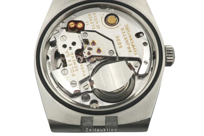 Rolex Oysterquartz steel / white gold quartz men's watch 17014 [2503996]