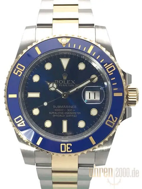 Rolex Submariner Date 116613 LB aus 2014 LC100