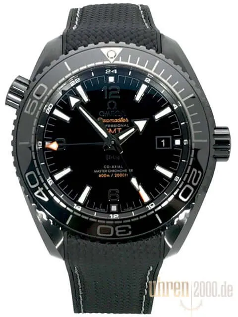 Omega Seamaster Planet Ocean 600m Deep Black 45.5 GMT 215.92.46.22.01.001 aus 2017