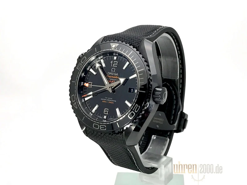Omega Seamaster Planet Ocean 600m Deep Black 45.5 GMT 215.92.46.22.01.001 aus 2017