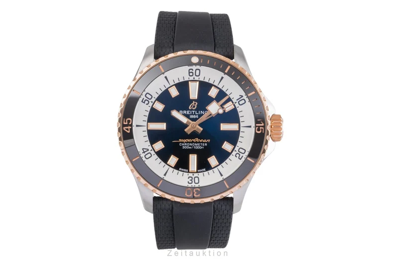 Breitling Superocean steel / gold automatic men's watch U17375 LP: 7200EUR [2504572]