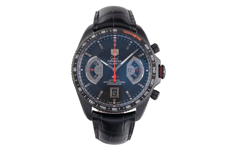 Tag Heuer Carrera chronograph titanium automatic men's watch CAV518B.FC6237 [2504981]