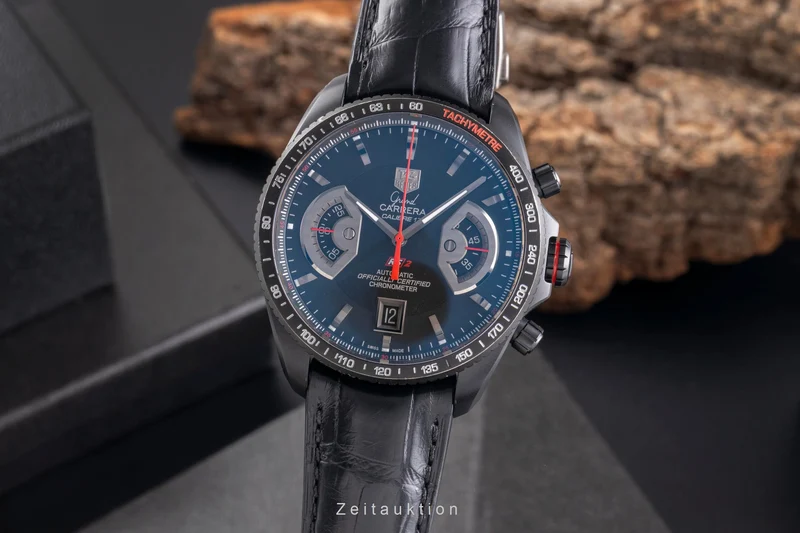 Tag Heuer Carrera chronograph titanium automatic men's watch CAV518B.FC6237 [2504981]