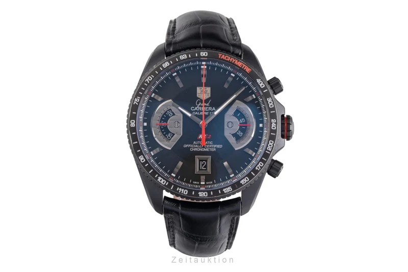Tag Heuer Carrera chronograph titanium automatic men's watch CAV518B.FC6237 [2504981]