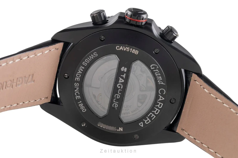 Tag Heuer Carrera chronograph titanium automatic men's watch CAV518B.FC6237 [2504981]