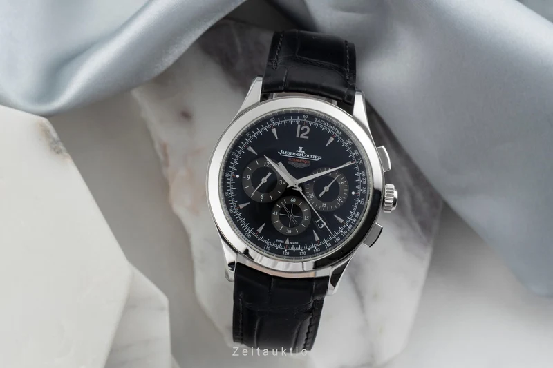 Jaeger LeCoultre Master Chronograph chronograph steel automatic men's watch Q153847N ,174.8.C1 [2504507]