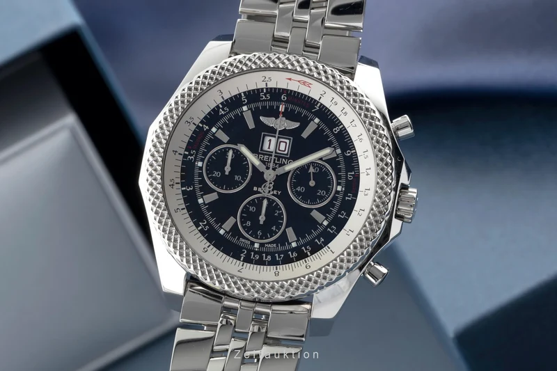 Breitling Bentley chronograph steel automatic men's watch A44364 [2504389]