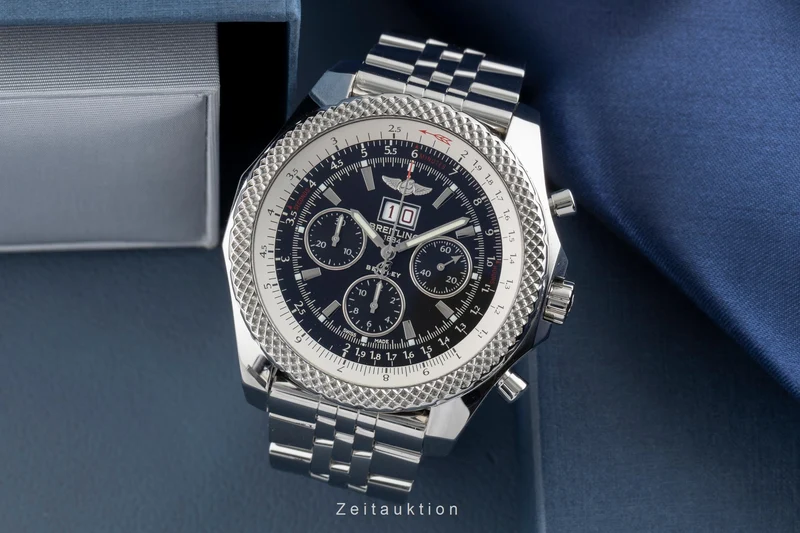 Breitling Bentley chronograph steel automatic men's watch A44364 [2504389]