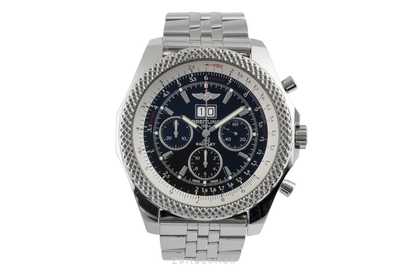 Breitling Bentley chronograph steel automatic men's watch A44364 [2504389]
