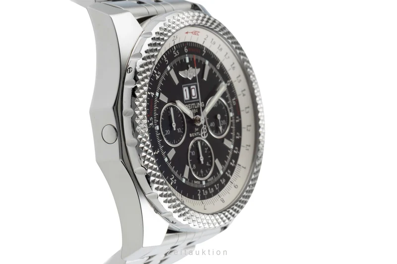 Breitling Bentley chronograph steel automatic men's watch A44364 [2504389]