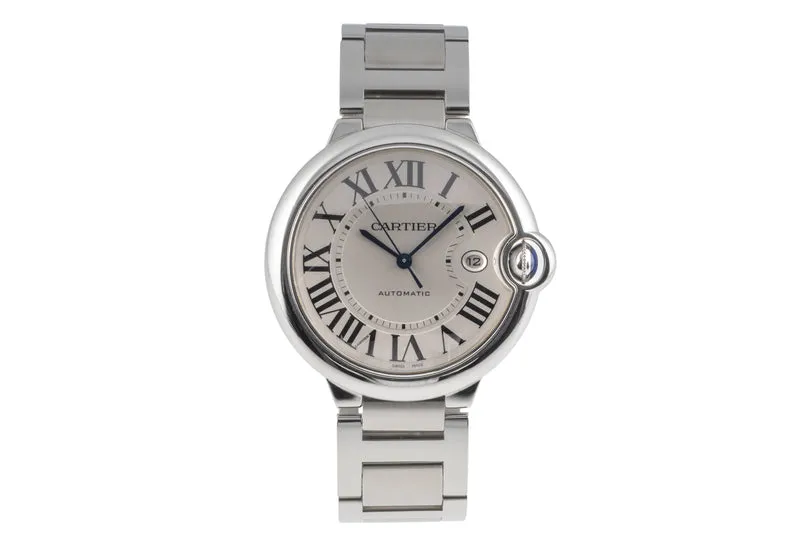 Cartier Ballon Bleu de Cartier steel automatic men's watch W69012Z4 [2503754]