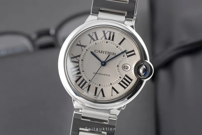 Cartier Ballon Bleu de Cartier steel automatic men's watch W69012Z4 [2503754]