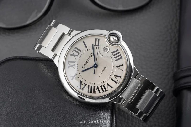Cartier Ballon Bleu de Cartier steel automatic men's watch W69012Z4 [2503754]