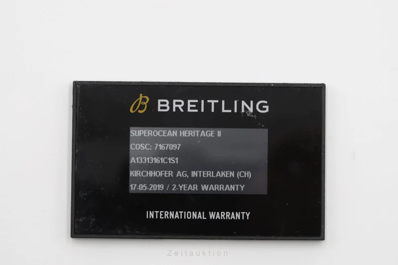 Breitling Superocean chronograph steel automatic men's watch A13313161C1S1 [2504551]