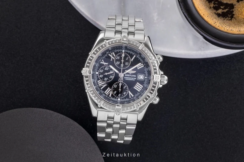 Breitling Crosswind chronograph steel automatic men's watch A13355 [2504590]