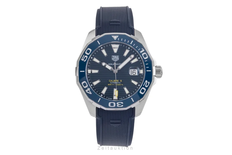 Tag Heuer Aquaracer steel automatic men's watch WAY201B-0 [2505265]