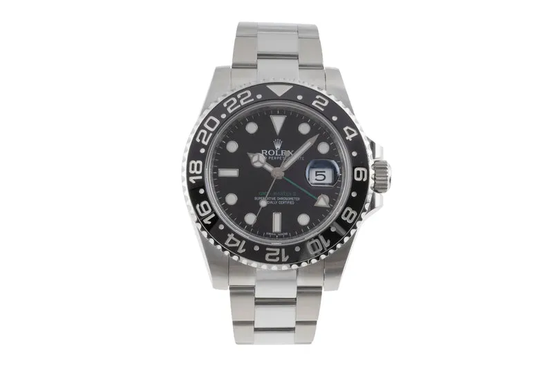 Rolex GMT-Master II steel automatic men's watch 116710LN [2503620]