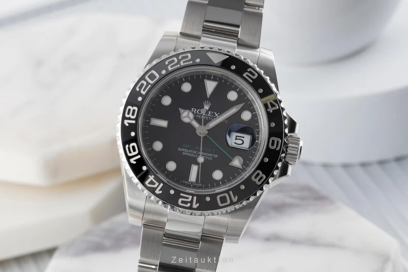 Rolex GMT-Master II steel automatic men's watch 116710LN [2503620]