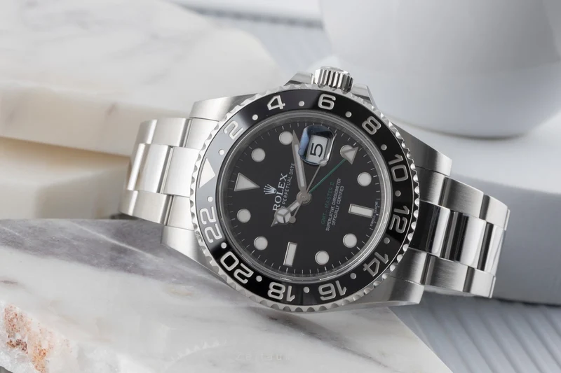 Rolex GMT-Master II steel automatic men's watch 116710LN [2503620]