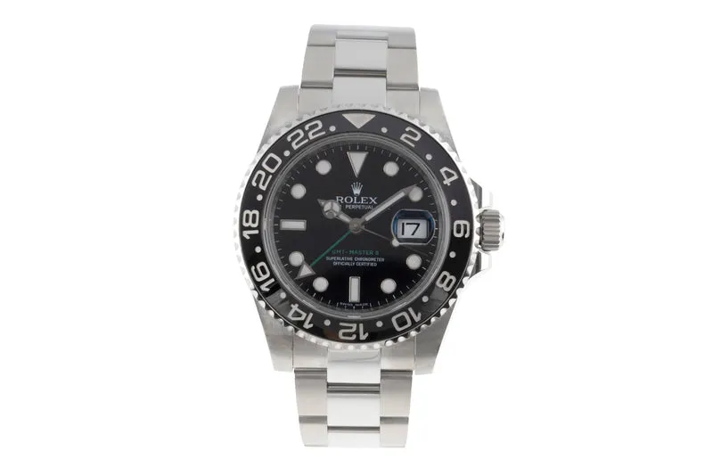 Rolex GMT-Master II steel automatic men's watch 116710LN [2504133]