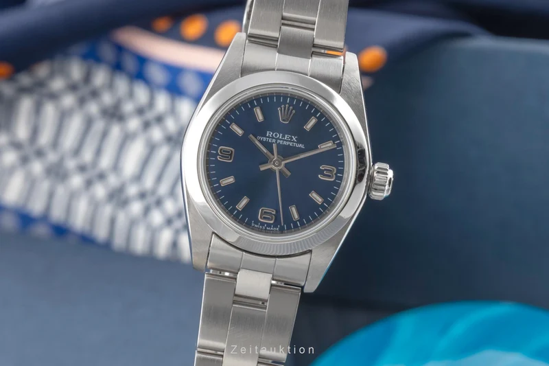 Rolex Oyster Perpetual steel automatic women's watch 76080 [2504408]
