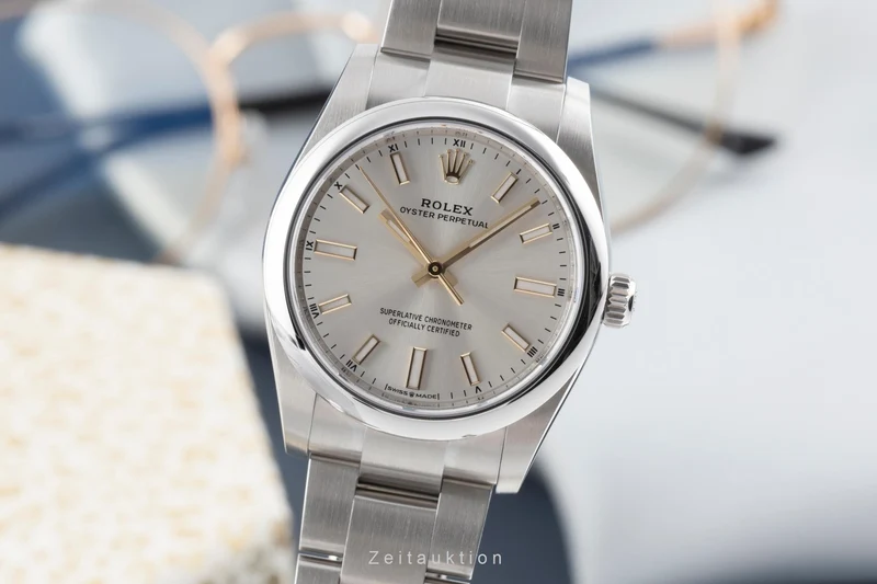 Rolex Oyster Perpetual steel automatic men's watch 124200 [2505019]