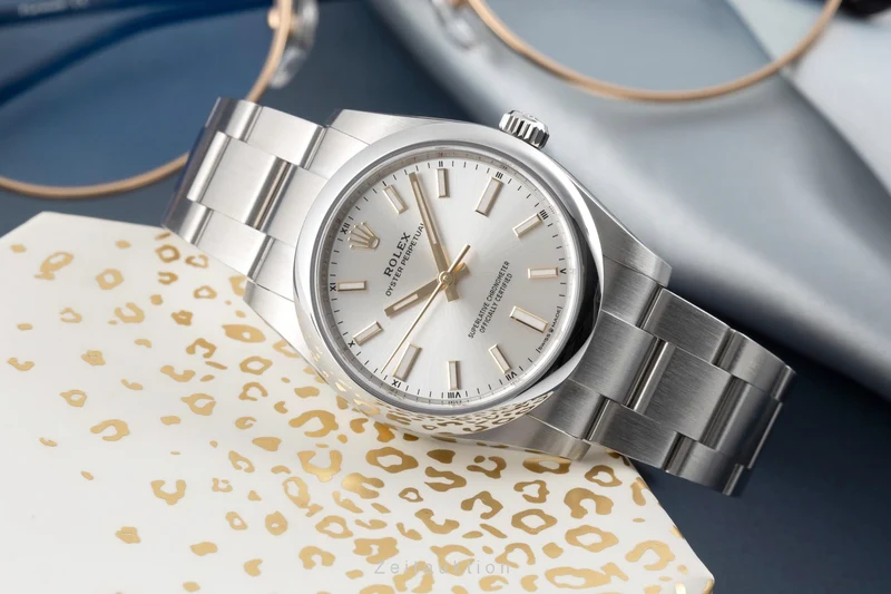 Rolex Oyster Perpetual steel automatic men's watch 124200 [2505019]