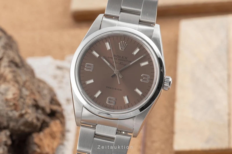 Rolex Air King steel automatic men's watch 14000 [2504296]
